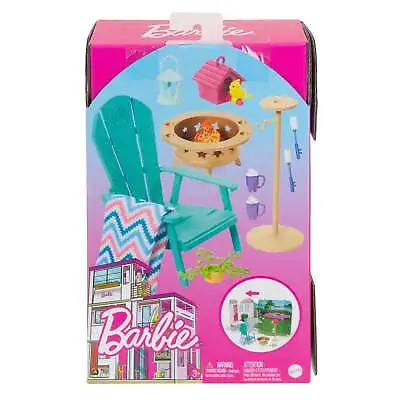 Buy Barbie Outdoor Sun Chair Furniture & Decor Pack • 19.99£