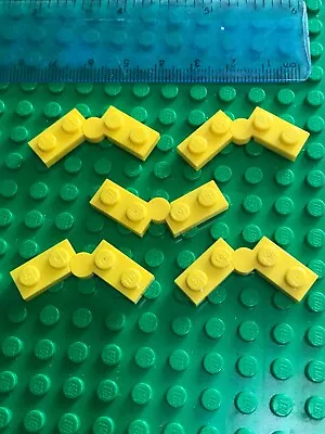 Buy Lego 5 X YELLOW 2 + 2 Swivel Hinge Plate / Hinged Railway Gate • 1.79£