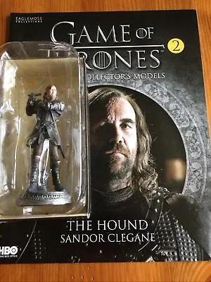 Buy Game Of Thrones Issue 2 The Hound Sandor Clegane Eaglemoss Figure Collector • 20£