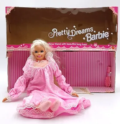 Buy 1995 Pretty Dreams Barbie Doll / 45 Cm Soft Body Doll / Mattel 13611 / With Original Packaging • 56.44£