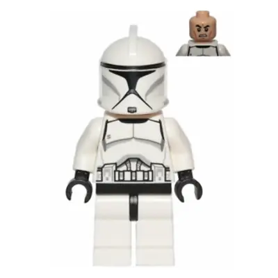 Buy LEGO Mini Figurine Star Wars Clone Trooper (Phase 1) - Scowl - Sw0442 From 2013 • 10.45£