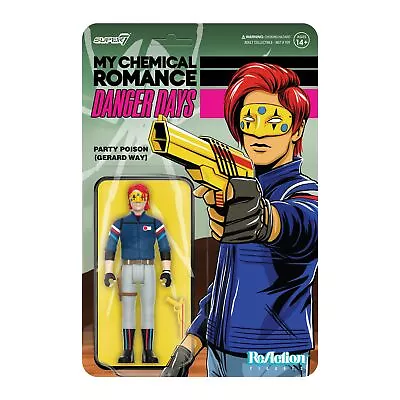 Buy Super7 My Chemical Romance Reaction Figures Wave 01 (Danger Days) - Party Poison • 21.60£