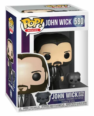 Buy Funko Pop! Movies: John Wick - John Wick With Dog Vinyl Figure • 140£