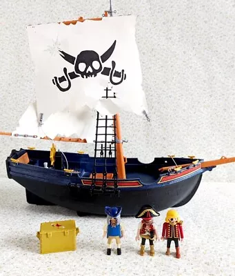 Buy Playmobil Pirate Ship With Figures And Accessories  • 34.99£