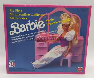 Buy Barbie My First Vanity Mirror Furniture 8521 Mattel Vintage 1991 Nib • 70.92£