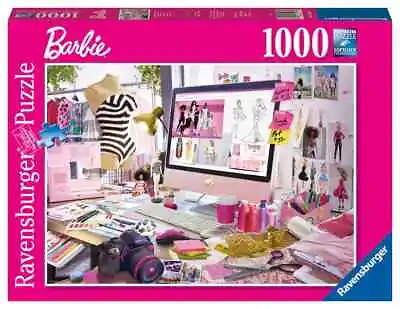Buy Ravensburger Barbie Fashion Icon 1000 Piece Jigsaw Puzzle • 17.99£