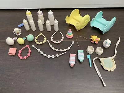 Buy ✨ G1 Vintage My Little Pony - Baby Accessories Bundle Lot - Necklace, Rockers ✨ • 21£