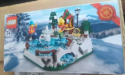 Buy Lego / Christmas Ice Skating Rink 40416 / Brand New Sealed Set. MINT. FREE POST. • 22.95£