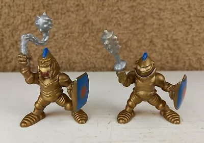 Buy Fisher-Price Great Adventure 2 X GOLD KNIGHTS 2.5  Figure 1994 • 14.49£