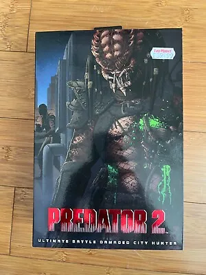 Buy Neca Predator 2 Series Ultimate Battle Damaged City Hunter Deluxe Action Figure • 44.99£