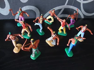 Buy X11 Lot Of Timpo Toys Of Gt Britain, American Indians. For Spares. • 5£