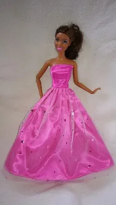 Buy Barbie Dolls Dress Pink Wedding Dress Clothing Princess Ball Dress Dress 06 • 10.27£