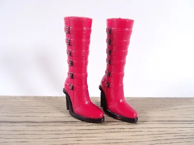 Buy Accessories For Barbie My Scene Masquerade Madness Rockers Nolee Red Boots (14024) • 7.14£