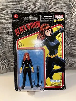 Buy Hasbro Marvel Legends Retro Action Kenner Black Widow 3.75 • 10£