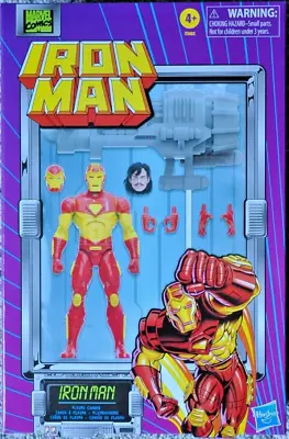 Buy Marvel Legends Retro Marvel Legends Retro Collection Iron Man With Plasma Cannon • 44.99£