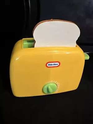 Buy VTG Lot Little Tikes Kitchen Toy Toaster, I Pc Bread   Works • 18.22£