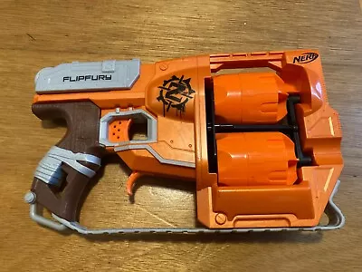 Buy Nerf Flipfury Zombie Strike Soft Dart Gun Flip Fury • 5.99£