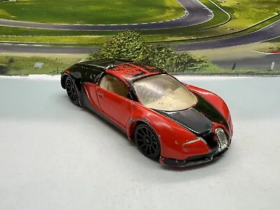 Buy Hot Wheels Bugatti Veyron Red/Black * • 6£