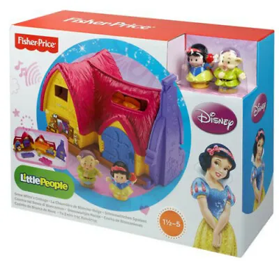 Buy Fisher-Price Little People Disney People Snow White’s Cottage Playset • 150£
