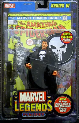 Buy New Marvel Legends Movie Punisher 2004 Series 6 Vi Thomas Jane Toybiz Figure • 133.21£
