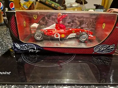 Buy Ferrari Schumacher World Champion Limited Edition. 1/18 Hotwheels Rare • 100£