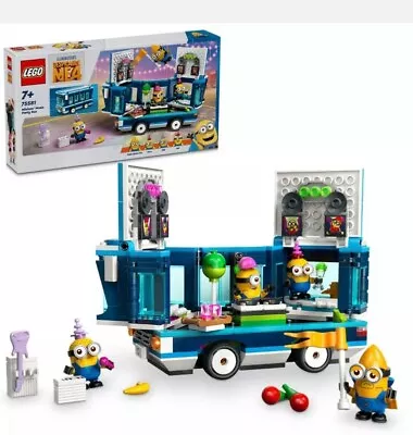 Buy LEGO Despicable Me 75581 Minions’ Music Party Bus Age 7+ 379pcs • 35£