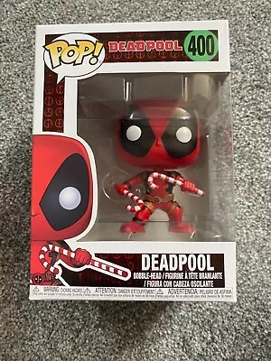 Buy Funko Pop Deadpool With Candy Canes • 15£