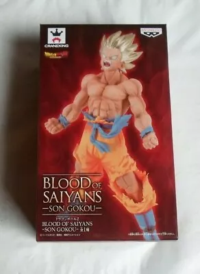 Buy Banpresto Dragon Ball Z Blood Of Saiyans Son Gokou Super Saiyan Goku DBZ • 36£