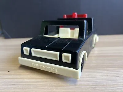 Buy Vintage 1981 Fisher-Price Black Police Car - Little People • 3.99£