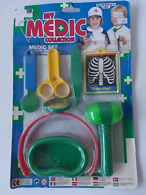 Buy Vintage My Medic Collection Nurse Hospital Playset 1990s HTI Toys Halsall New • 12.79£