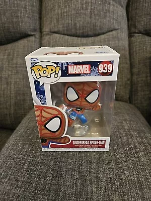 Buy Funko Pop! Gingerbread Spider-Man #939 Marvel • 9.50£