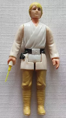 Buy Vintage Kenner Star Wars Figure Luke Skywalker Farmboy 1977 Hong Kong • 24.99£