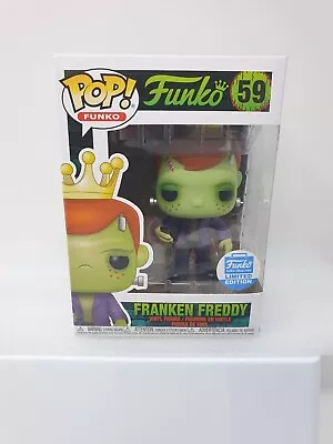 Buy Franken Freddy 59 Funko Pop Halloween Shop Limited Edition Vinyl Toy Figure • 37.99£