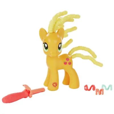 Buy My Little Pony  Explore Equstria Cutie Twisty-Do Applejack AGE 3+ Childs Toy • 6.95£