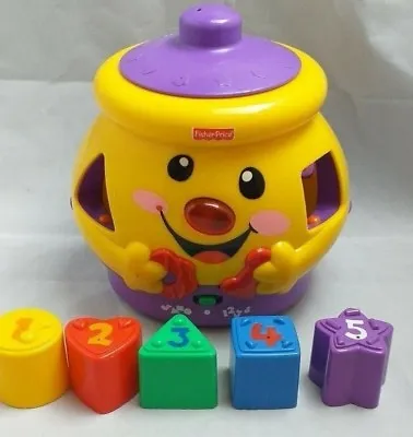 Buy Fisher Price Shape Sorter Laugh & Learn Cookie Jar With Lights & Sounds • 9.99£