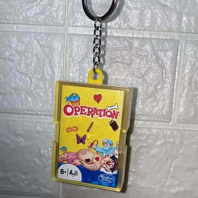 Buy Hasbro Gaming Operation Collector Mini Game Keychain Holiday Travel Game Keyring • 7.99£