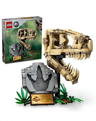 Buy LEGO Jurassic World Dinosaur Fossils: T. Rex Skull Set 76964 (577 Pieces) • 27.99£