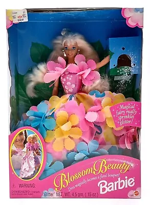 Buy 1996 Blossom Beauty Barbie Doll (Blonde) / Flower Magic / Mattel 17032, NrfB • 92.74£