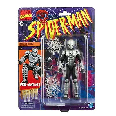 Buy Marvel Legends 6  Spider-Man Vintage Wave 2 Spider-Armor MK 1 • 16.99£