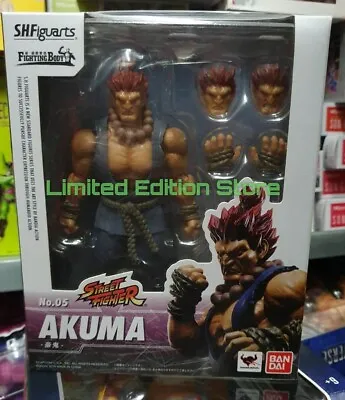 Buy Bandai S.h. Figuarts Street Fighter Gouki Akuma In Stock • 81.34£