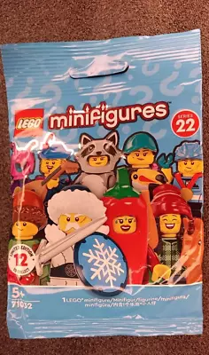 Buy Lego Minifigures Series 22 Unopened Sealed Random Mystery Blind Bag Packet • 6.99£