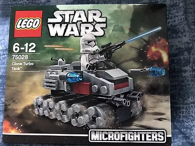 Buy Lego Star Wars Clone Turbo Tank Microfighter Set 75028 BNIB • 26£