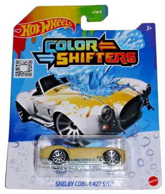 Buy Hot Wheels COLOR SHIFTERS - SHELBY COBRA 427 S/C - Gold/white • 9.99£