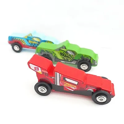 Buy Hot Wheels Wooden Toy Car Bundle  -  Drag Style Track Car  - Approx 3  Mattel • 7.99£