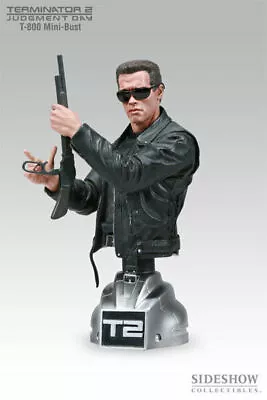Buy Hot Sideshow T-800 TERMINATOR 2 Judgment Day T-1000 Bust Statue Figure T800 Toys • 212.48£