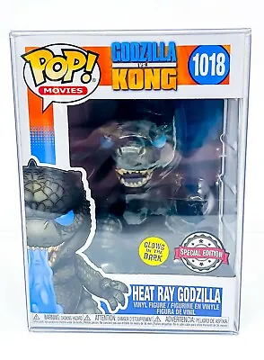 Buy Godzilla Vs Kong Heat Ray Godzilla GITD SE Funko Pop Vinyl 1018 With Protector • 39.99£