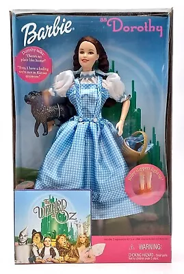 Buy 1999 The Wizard Of Oz Barbie Doll: Talking Dorothy & Toto / Mattel 25812, NrfB • 77.27£