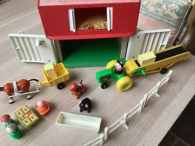 Buy Fisher Price Farm, Vintage 1970's Preowned • 20£