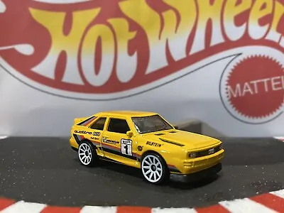 Buy Hot Wheels 84 Audi Sport Quattro 1:64 Yellow Die-cast Car • 4.20£