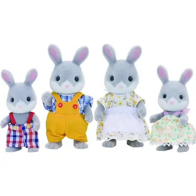 Buy Sylvanian Families Cottontail Rabbit Family Of 4 Character Figures EPOCH • 19.99£